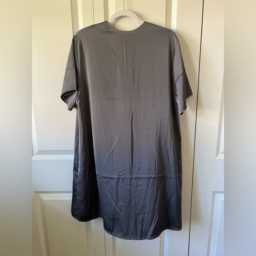 Women’s Satin T-shirt style dress